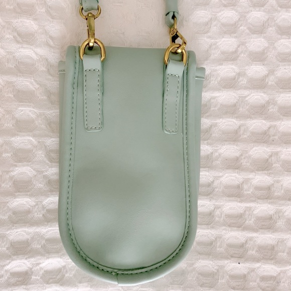 Anthropologie Mini Crossbody Soft Mint/Seafoam/Celadon Green - Picture 11 of 12